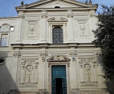 Basilica dei Santi Silvestro e Martino ai Monti. Facciata