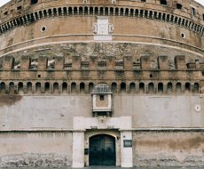 Castel Sant'Angelo. L'entrata di Castel Sant'Angelo