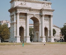 Arco della Pace. L'arco di Milano