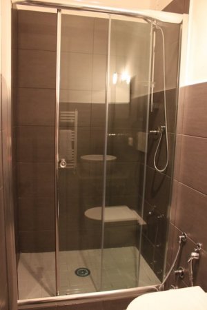 lo stile moderno dei nostri bagni, ogni stanza ha il suo privato.