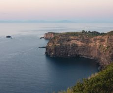 Ventotene. Il mare e la costa dell'isola di Ventotene